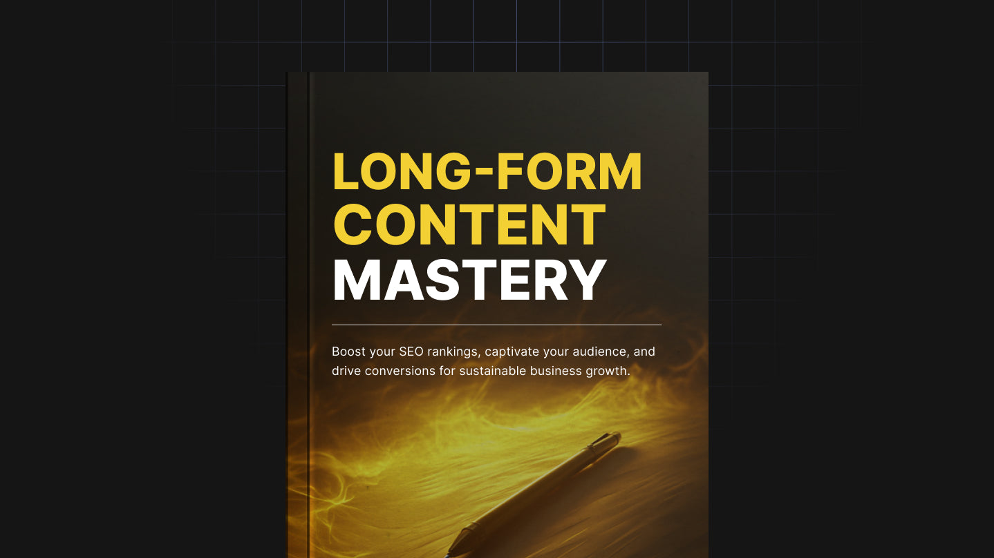 Long-Form Content Mastery - Ebook